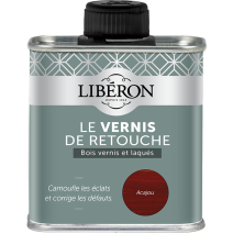 Vernis de retouche acajou 125 mL - LIBERON